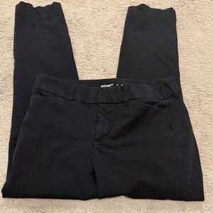 Old Navy Black high rise pixie skinny pants